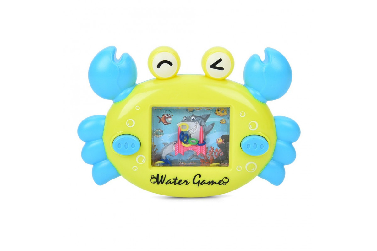 Детская водная игра "Крабик" 9905-6(Yellow) размер 13,5 см