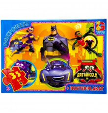 Дитячий пазл  "Бет-колеса" BW02 постер, 35 елементів