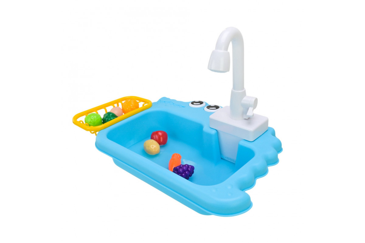 Дитячий ігровий набір "Маленька господиня" PL-524-301 мийка кухонна, продукти Синій