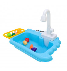 Детский игровой набор "Маленькая хозяйка" PL-524-301 мойка кухонная, продукты Синий