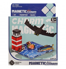 Детский магнитный конструктор Minecraft 9961, 23 детали