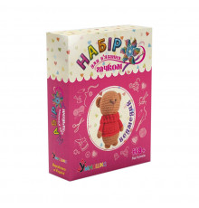 Набор для творчества. "Медвежонок" BK-003 вязание крючком