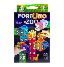 Настольная развлекательная игра "Fortuno ZOO 3D" G-F3D-02-01U на украинском языке