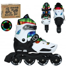 Дитячі розсувні ролики A4158-M-W, розмір 35-38