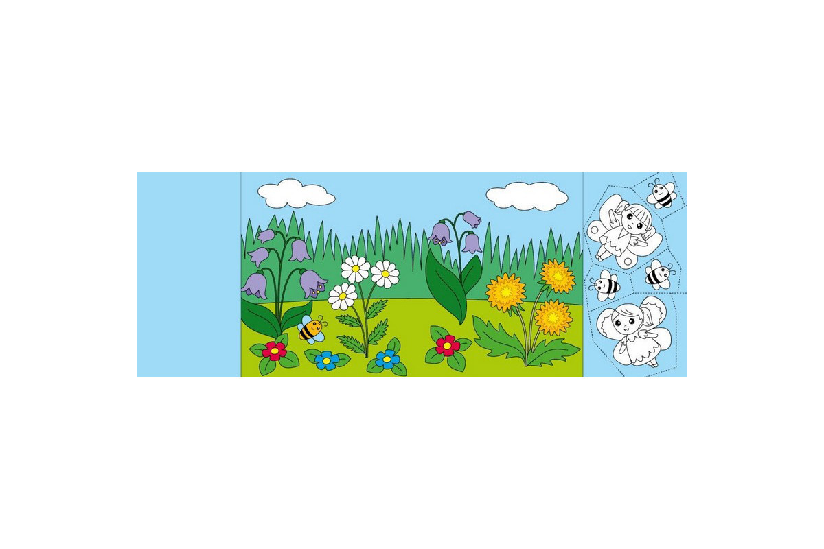 Детская книжечка-раскраска "Кто умеет колдовать?" 1364008