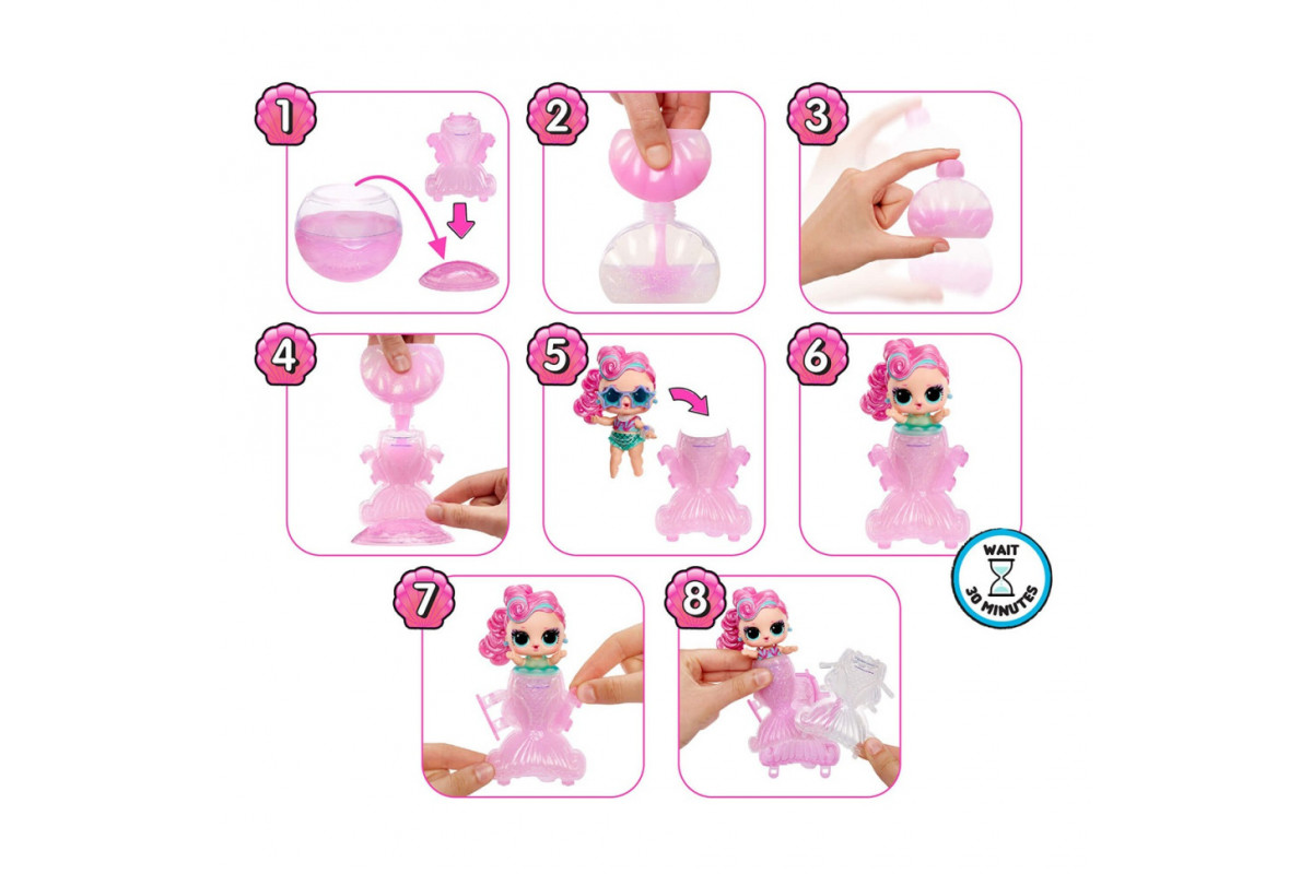 Ігровий набір з лялькою "Чарівні русалоньки" L.O.L. Surprise! 510604 серії "Mermaids! в асортименті