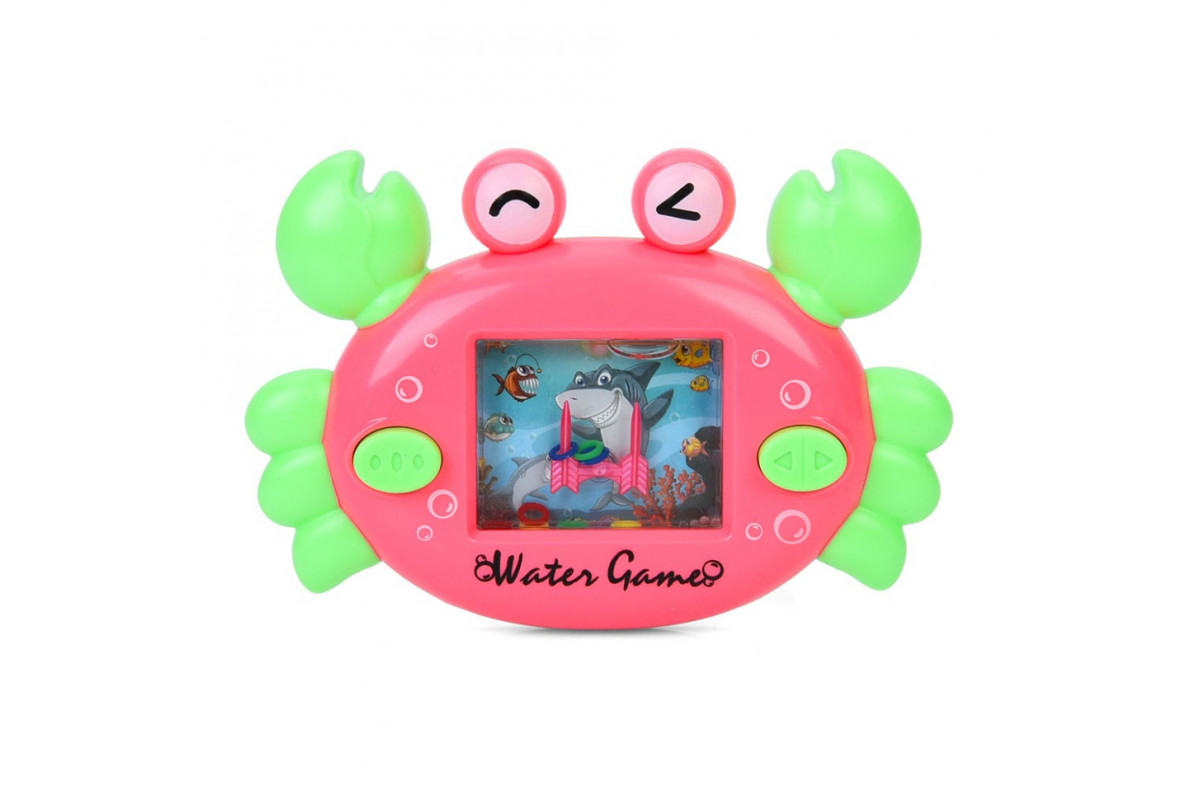 Детская водная игра "Крабик" 9905-6(Pink) размер 13,5 см