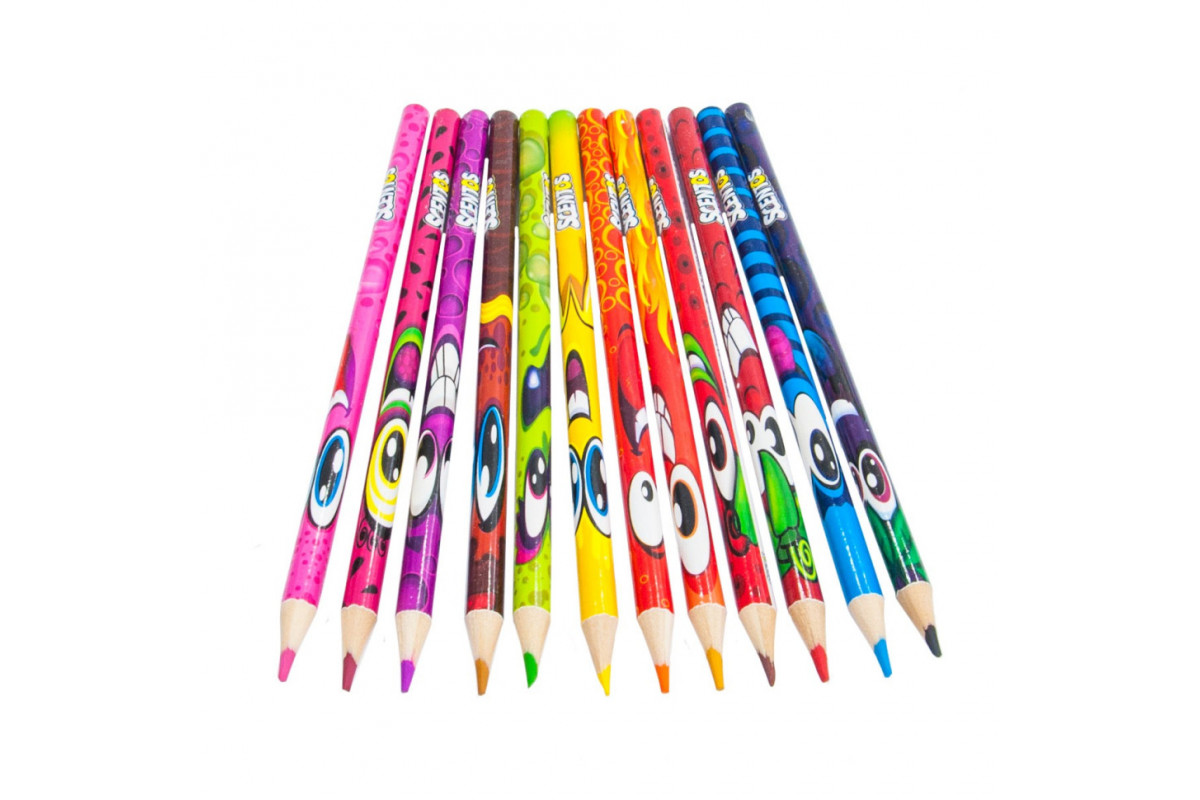 Детский набор ароматных карандашей "Фантазия" Scentos 40515, 12 цветов