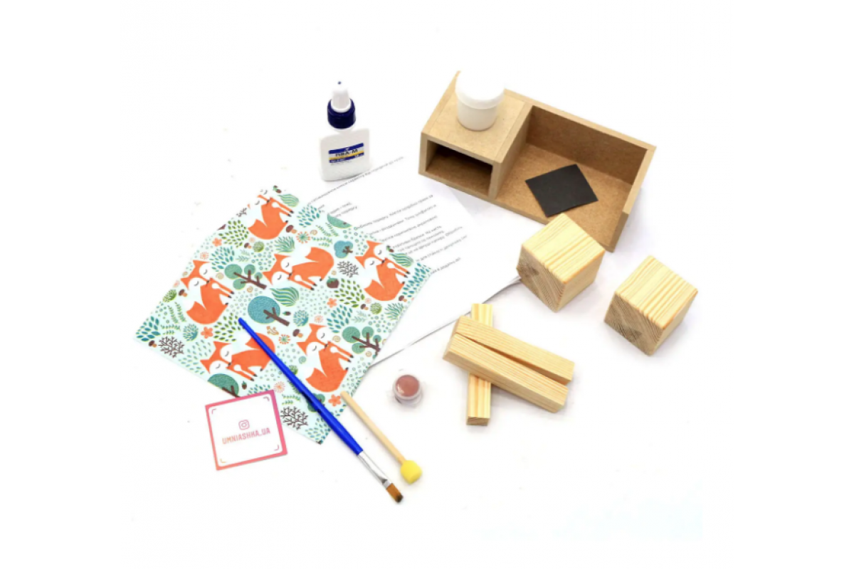 Набор для творчества "Декупаж" (D-001/1) Вечный календарь-подставка