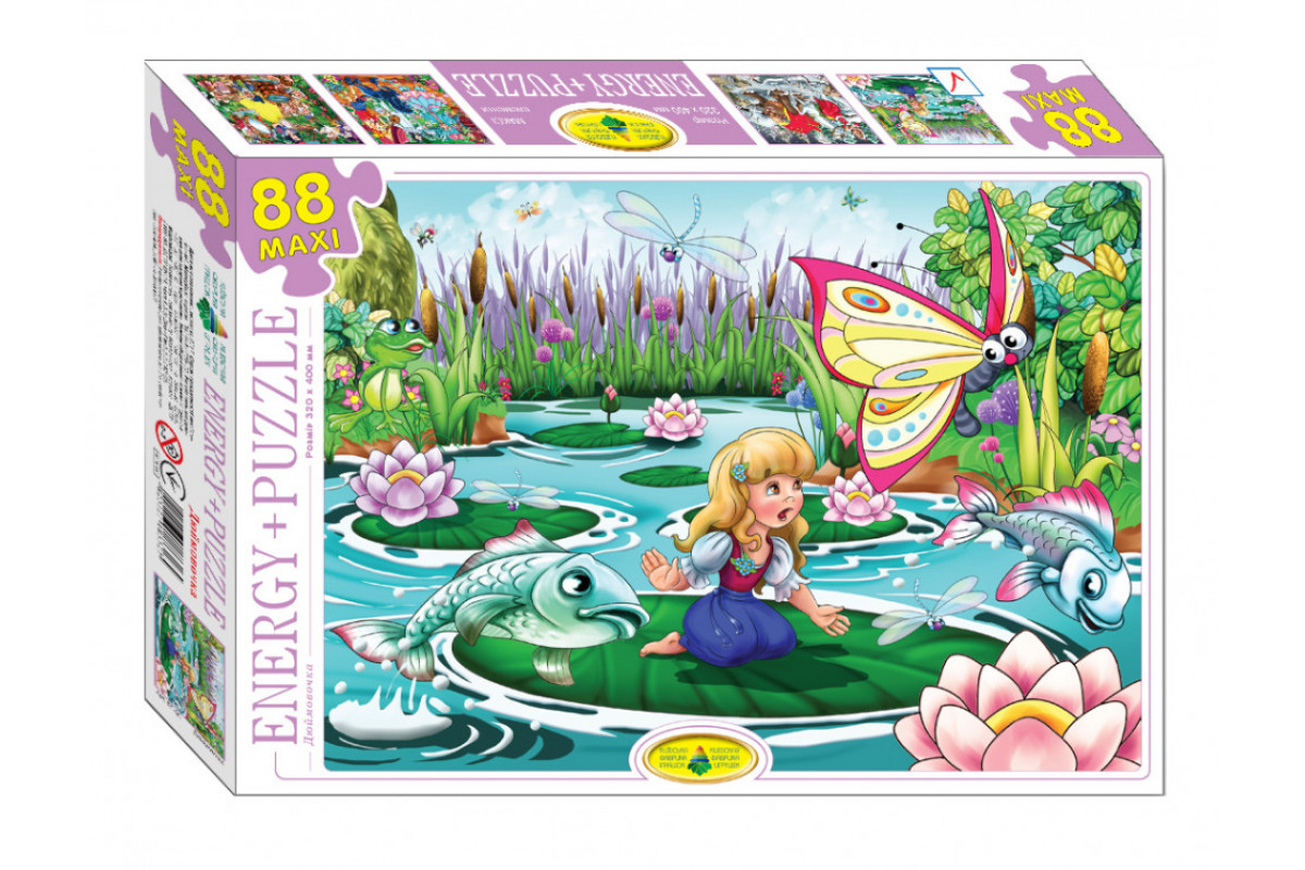 Детские Пазлы "Дюймовочка" 83323 ЕГ-06 88 элементов