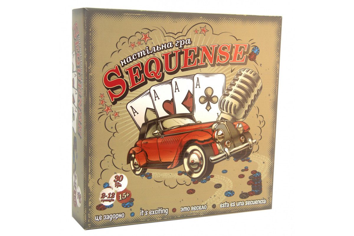 Настольная игра "Sequense" 30361 (укр.)