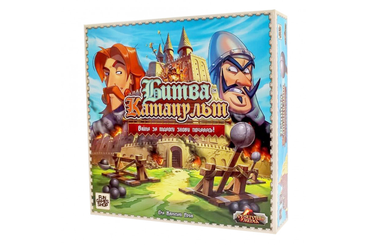 Настольная игра "Битва Катапульт" FGS40 на украинском языке