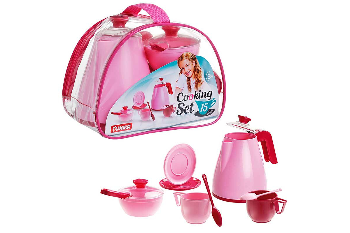 Ігровий набір посуду Cooking Set Юніка 71733, 15 предметів