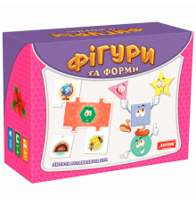 Детская настольная игра "Фигуры и формы" 0581 от 3 лет