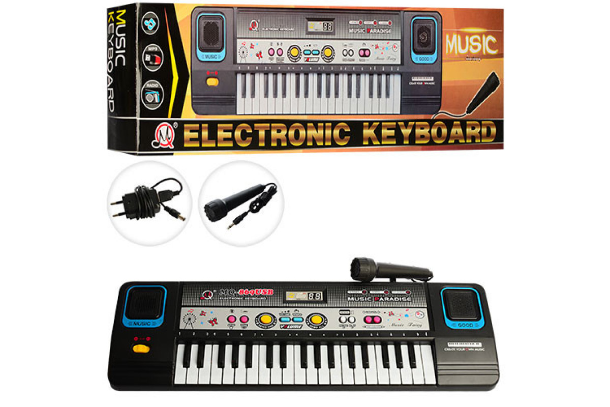 Синтезатор с микрофоном MQ869USB на 37 клавиш