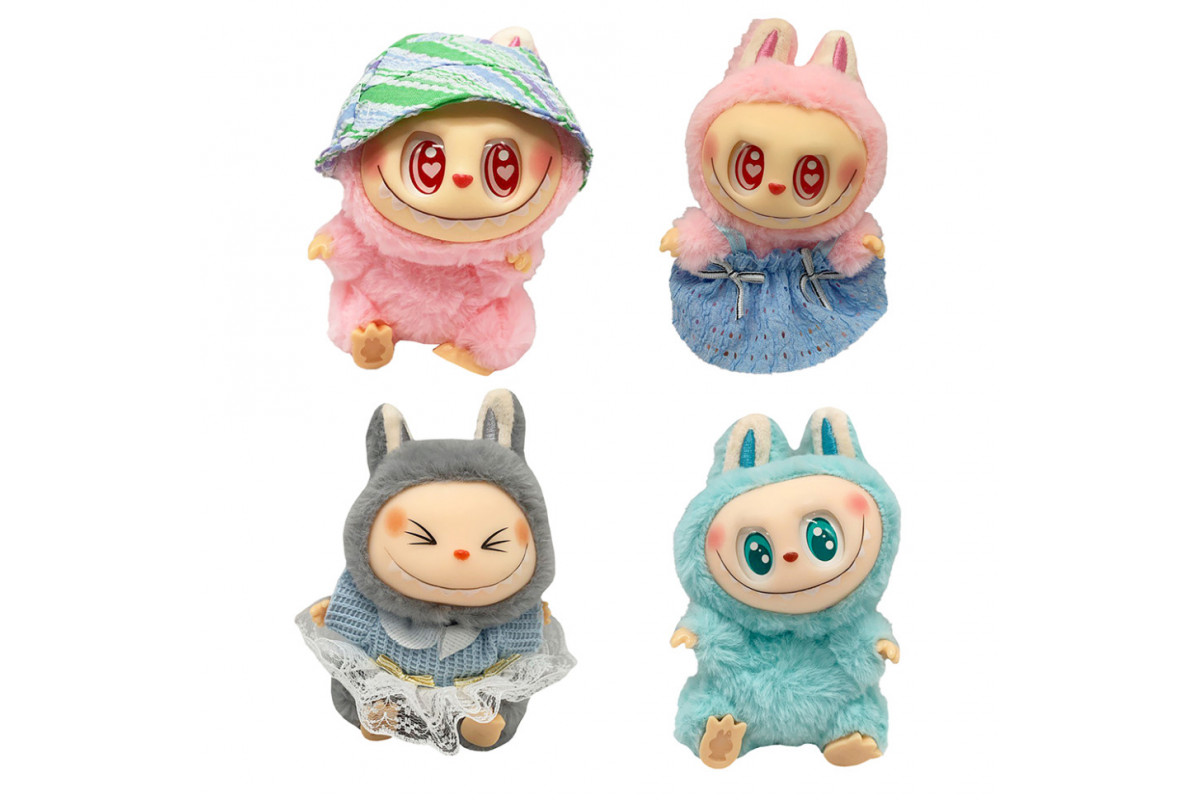 Детская мягкая игрушка-брелок The Monsters Labubu Labubu15 в ассортименте