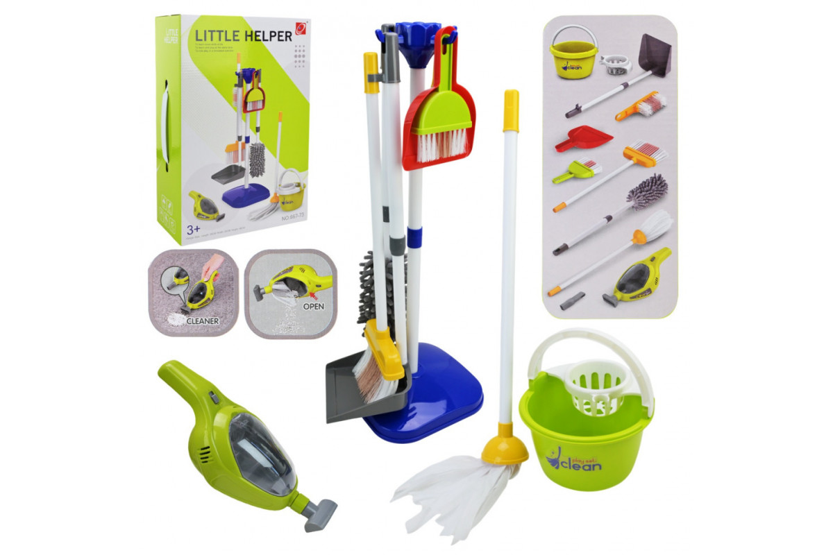 Детский набор для уборки 667-73 световые и звуковые эффекты