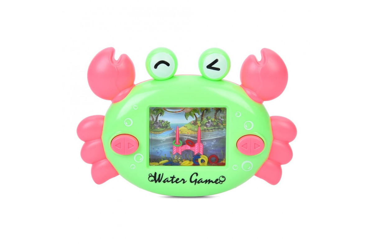 Детская водная игра "Крабик" 9905-6(Green) размер 13,5 см