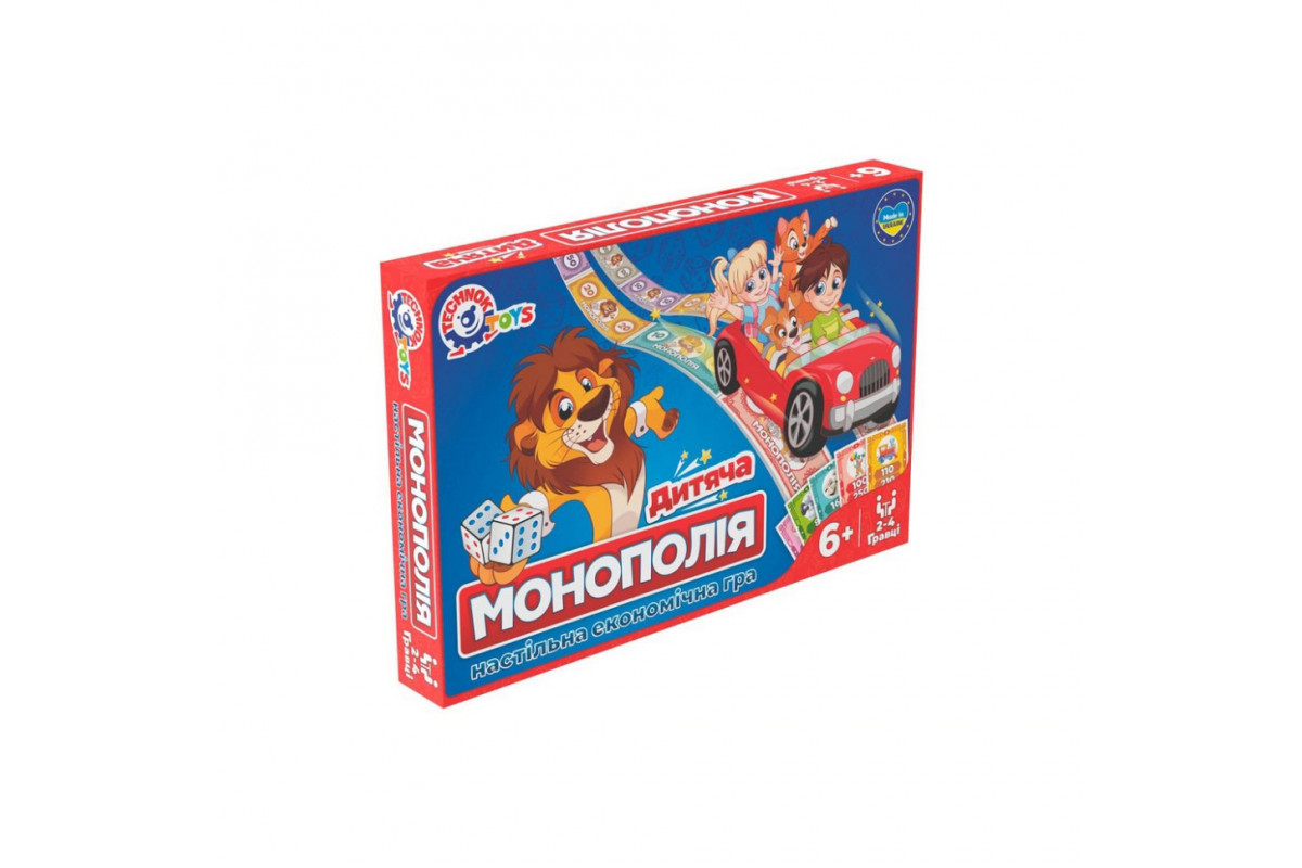 Настільна гра "Монополія" 0755TXK з ігровим комплектом грошей