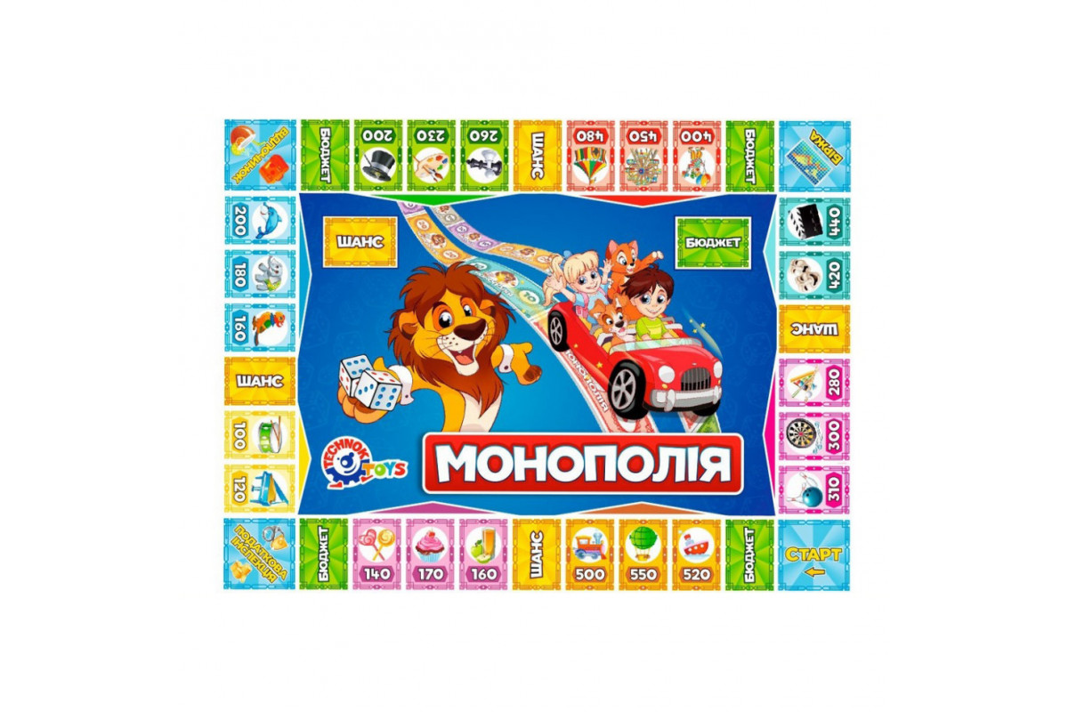Настільна гра "Монополія" 0755TXK з ігровим комплектом грошей