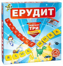 Настольная игра Эрудит Arial 910091-3, на 3х языках