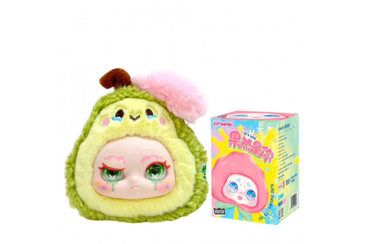 Коллекционная мягкая игрушка с кольцом "Забавные фрукты" POP TOP 556101 в ассортименте