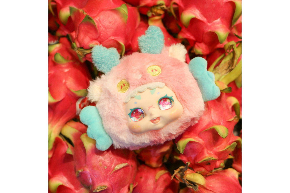 Коллекционная мягкая игрушка с кольцом "Забавные фрукты" POP TOP 556101 в ассортименте