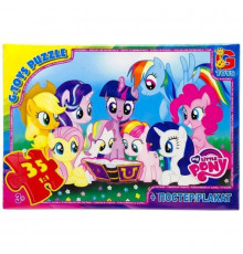 Дитячий пазл "My little PONY" MLP033 постер, 35 елементів
