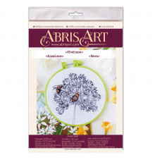 Набір для вишивання хрестиком "Бджілки" AHM-049 із п'яльцями