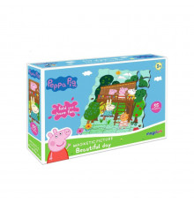 Магнітний пазл Свинка Пеппа "Чудовий день" Magdum МЕ 5031-07