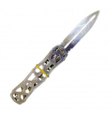 Дерев'яний сувенірний ніж «ВИКИДУХА» СКЕЛЕТОН SK-CHROM (Хром)