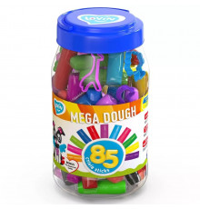 Набор для лепки с тестом Mega dough 41227, 85 стиков