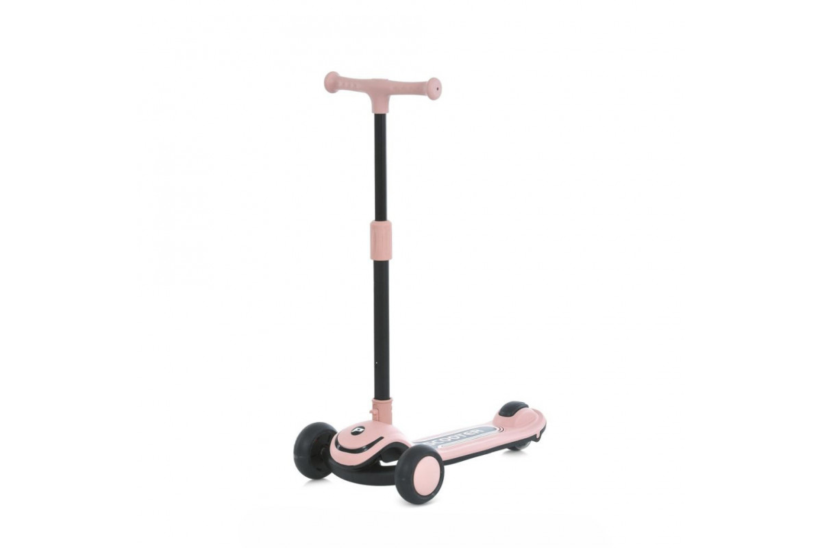 Самокат детский трехколесный JR3-130-P, колеса со светом