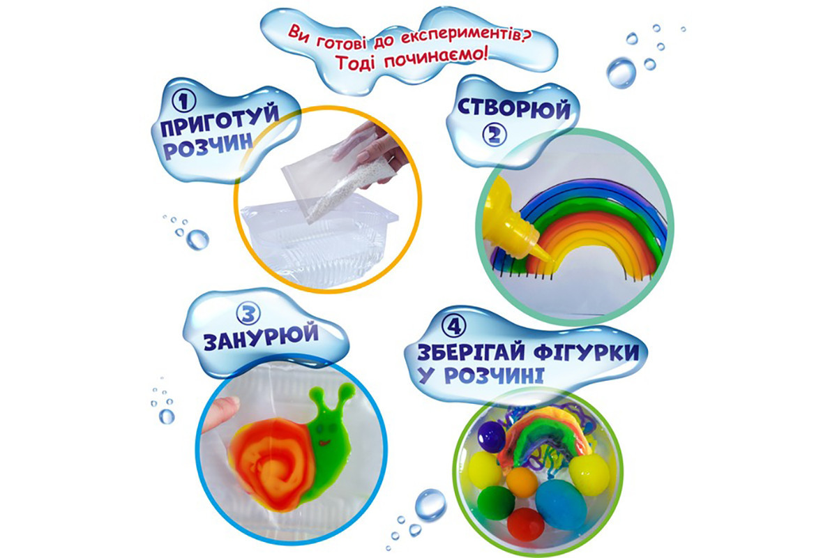 Набор для творчества "Magic water Creative gel SPRING" MV6031-04