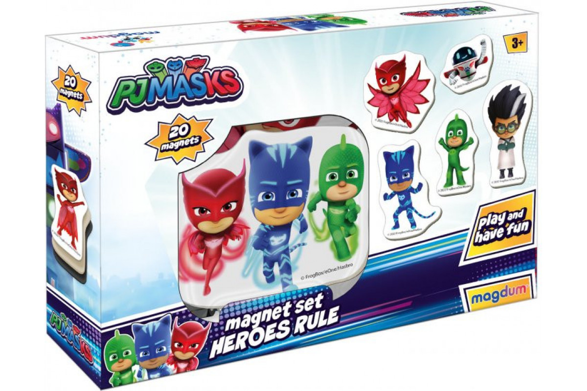 Набір магнітів "Герої в масках. Правила героїв" Magdum МЕ 5031-32