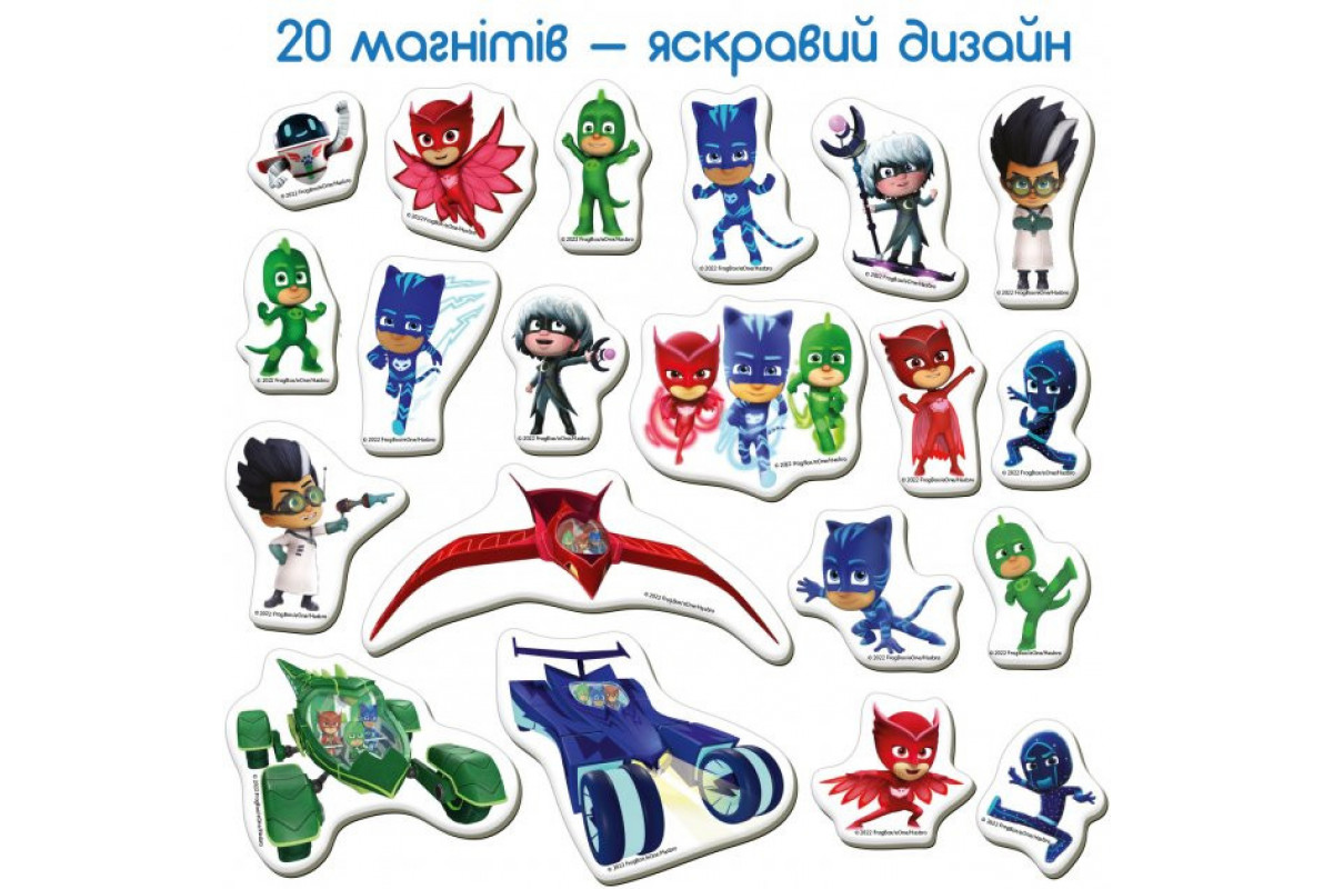 Набір магнітів "Герої в масках. Правила героїв" Magdum МЕ 5031-32