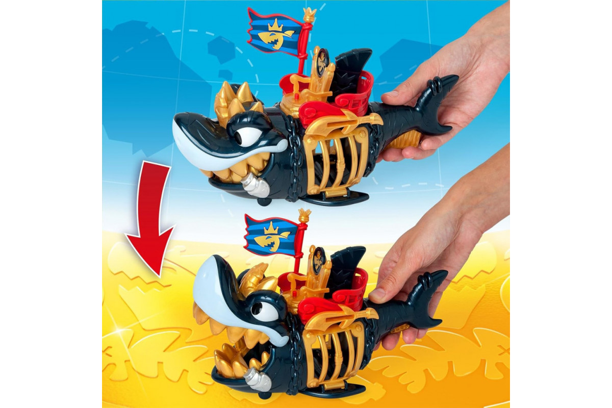 Дитячий іграшковий набір з фігурками "Королівська чорна акула" PIRATIX PPXSP112IN11