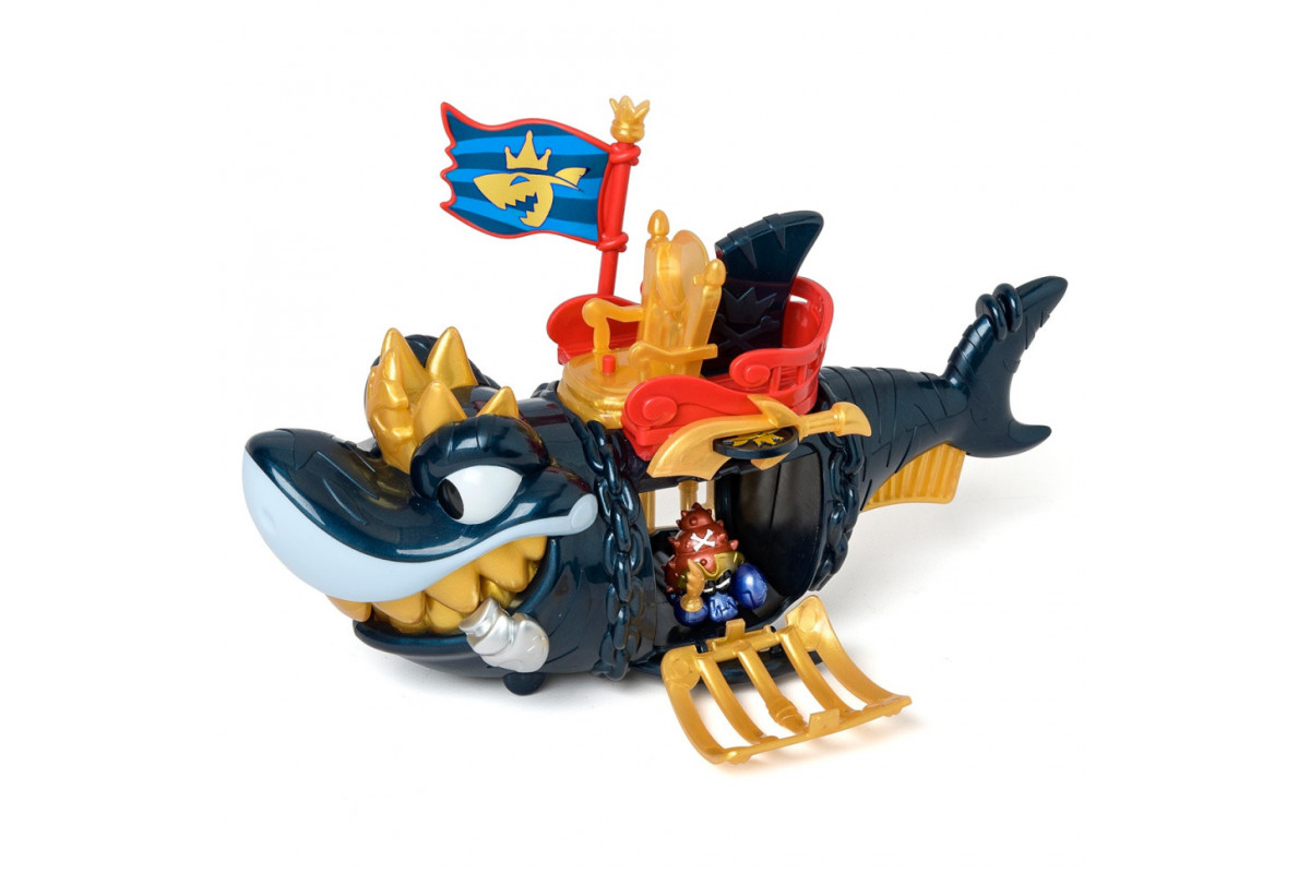 Дитячий іграшковий набір з фігурками "Королівська чорна акула" PIRATIX PPXSP112IN11