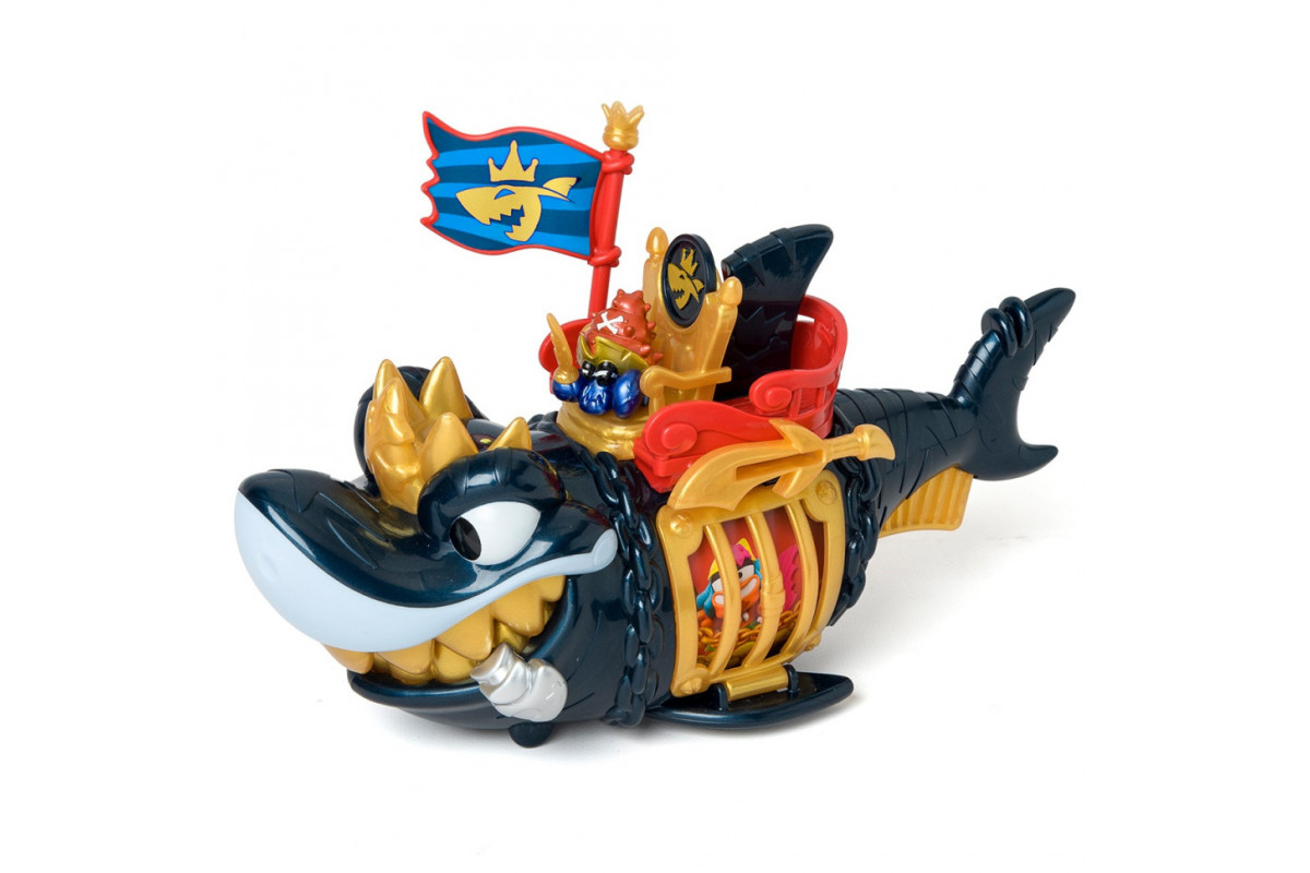 Дитячий іграшковий набір з фігурками "Королівська чорна акула" PIRATIX PPXSP112IN11