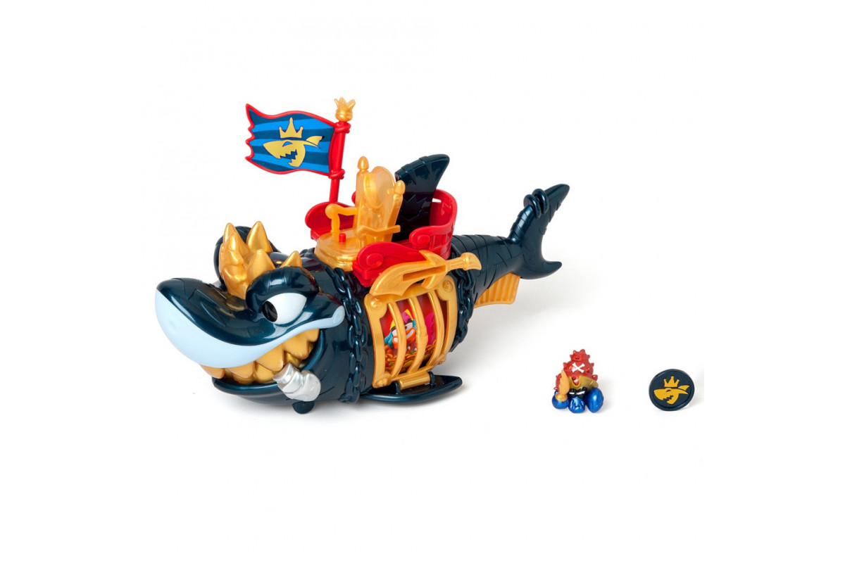 Дитячий іграшковий набір з фігурками "Королівська чорна акула" PIRATIX PPXSP112IN11