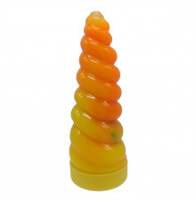 В'язка маса "Unicorn Slime" UNS-02-01U, густий лизун Orange-Yellow