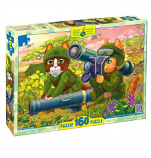 Пазл "Котики ВСУ с джавелином" Энергия Плюс 84641, 160 эл