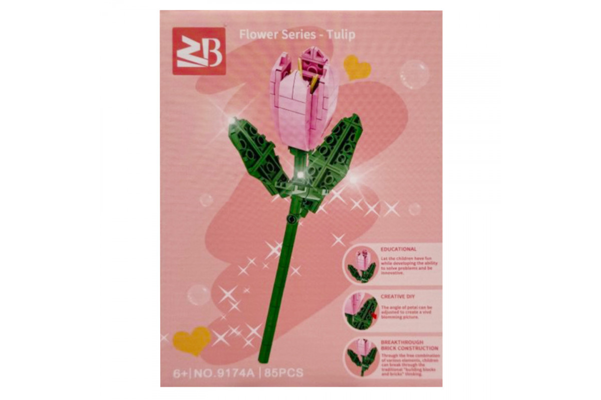Конструктор детский "Tulip" 9119A-9174A 85 деталей