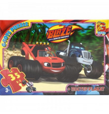 Дитячий пазл класичний "Blaze Блейз" ZE001 постер 35 елементів