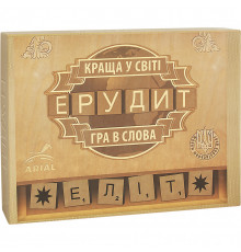 Настольная игра Ерудит-Елит Arial 910220, на укр. языке