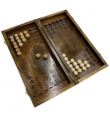 Настольная игра "Нарды деревянные" Backgammon 3  NR-3540 ручная работа