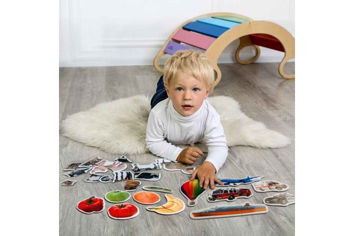 Набор магнитных пазлов Magdum "Baby puzzle" ML4031-62 EN