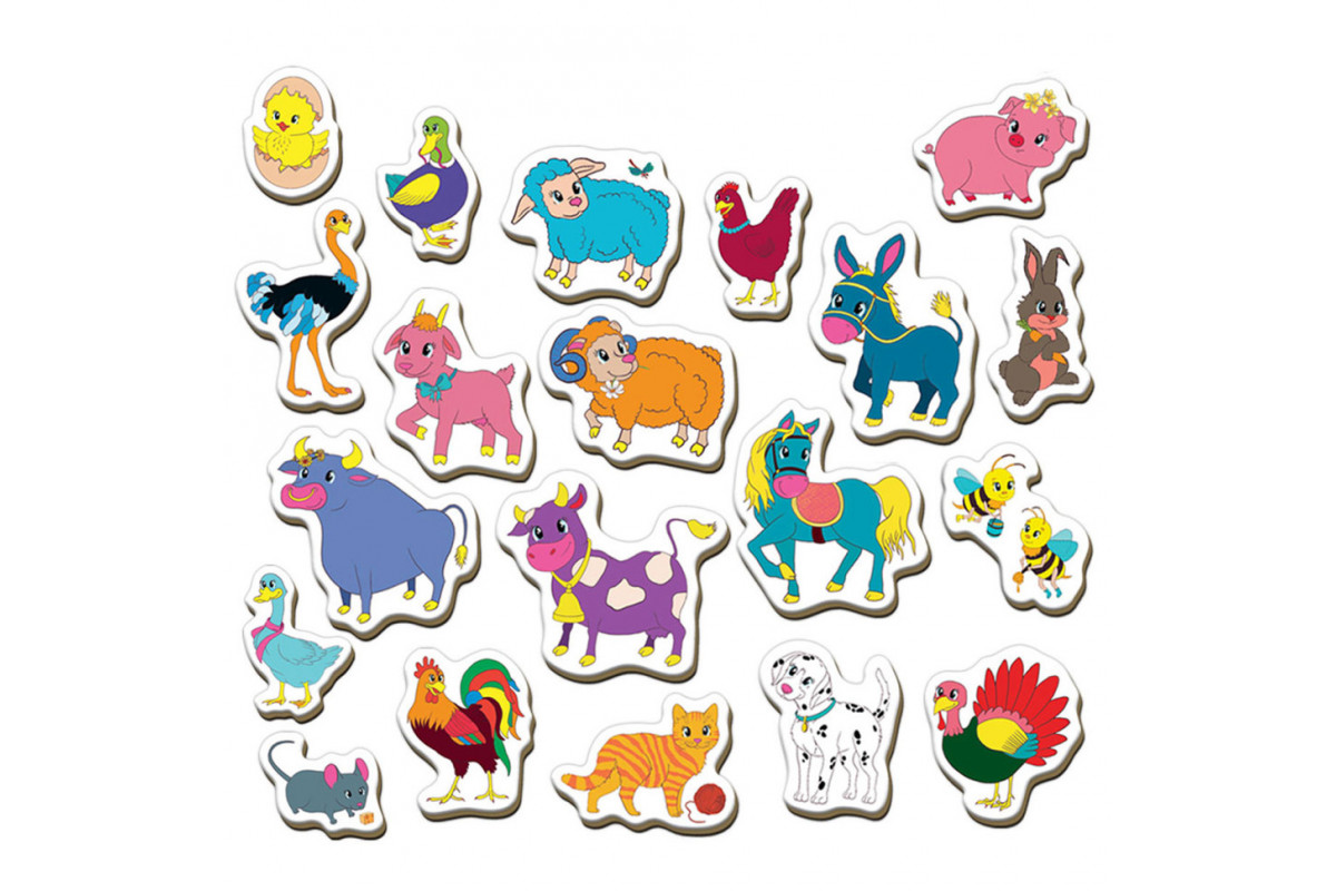 Набор магнитов "Farm" Magdum ML4031-32 EN