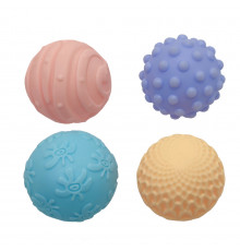 Набір Іграшок для ванної A004 м'ячики 4 шт  A004-3