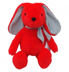 Дитяча м'яка іграшка "Зайчик" МС 080501-20 червоний